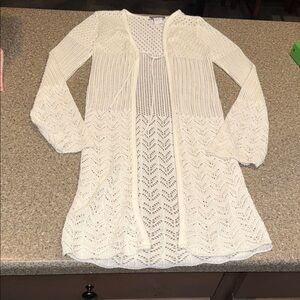 Y2k Vintage Vanity Long Cardigan Sweater